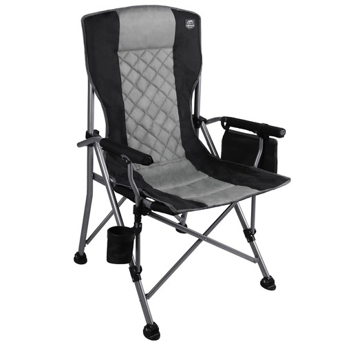 Folding padded camping - padded, chair