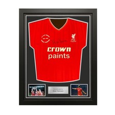 Alan Hansen Front Signed