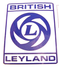BRITISH LEYLAND Badge - Self-Adhesive Decal