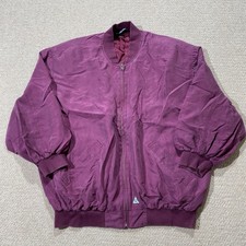 Vintage Silk Bomber Jacket