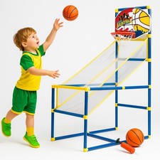 2-in-1 Kids Basketball Arcade