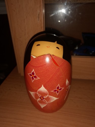 Woody craft japanese doll - craft,