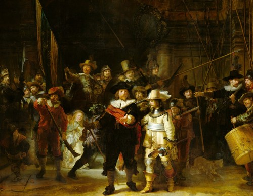 Rembrandt canvas picture print - canvas,