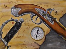 Pirates Cove, by artist