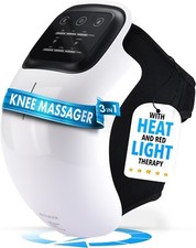 FORTHiQ Cordless Knee Massager, Powerful Infrared Heat and Vibration Knee Pain
