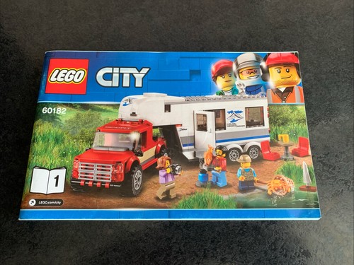 Lego city pickup caravan - city:,