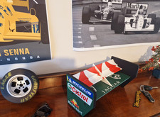 Formula 1 F1 Key Holder Jaguar Redbull Spoiler HSBC Mark Webber Mancave Shelf