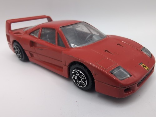 Burago die ferrari f40 red - die,