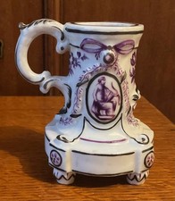 Meissen Marcolini Period Small Porcelain Chamberstick Handle A/F