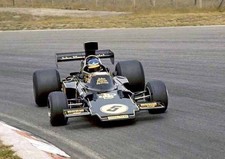 Ronnie Peterson, 1975 Dutch Grand Prix, Lotus 72E, A4 Photo