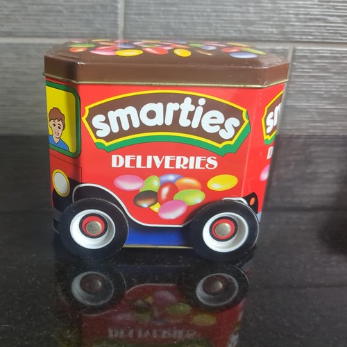 Tin smarties deliveries - tin,
