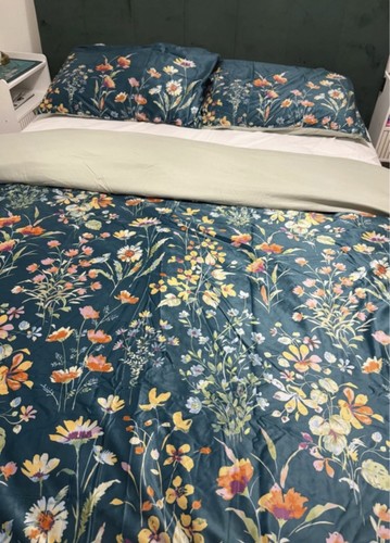 Dunelm watercoloured floral - watercoloured,
