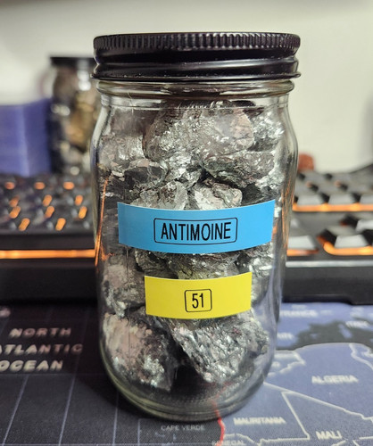 Element 51 antimony - #51,