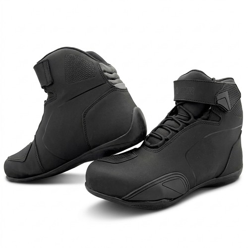 Vpr leather motorcycle boots - leather,