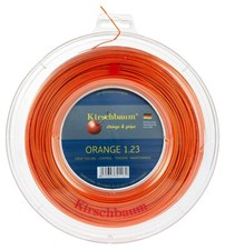 Kirschbaum Super Smash Orange 17 1.23mm Tennis Strings 200M Reel