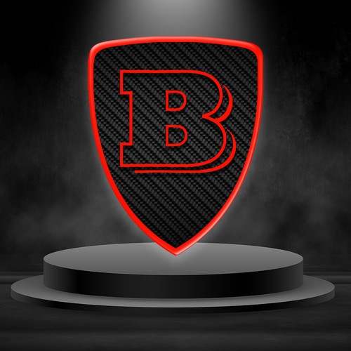 Brabus sticker side badge - brabus,
