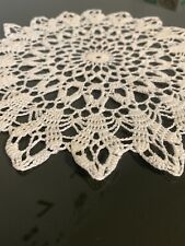 Vintage Hand Crochet Lace  Coaster Doilies  table Handmade  100% cotton