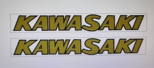 Kawasaki tank decals with - tank,