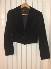 Vintage Ladies Cropped Black