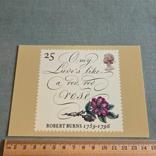Vintage postcard robert burns - vintage,