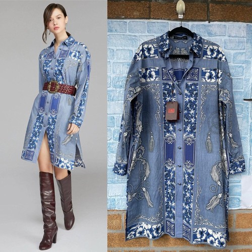 Etro printed cotton shirt - etro,