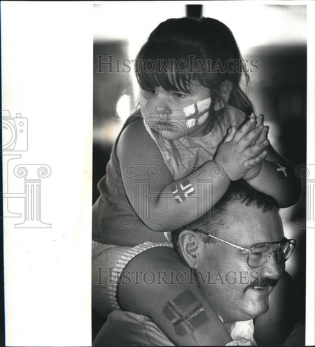 1991 press photo kayla malm - kayla,