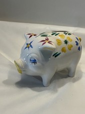 Vintage hand painted Arthur Wood piggy bank  Money Box Vintage   Decor 