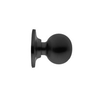 Ball Knobs Set for Doors Black