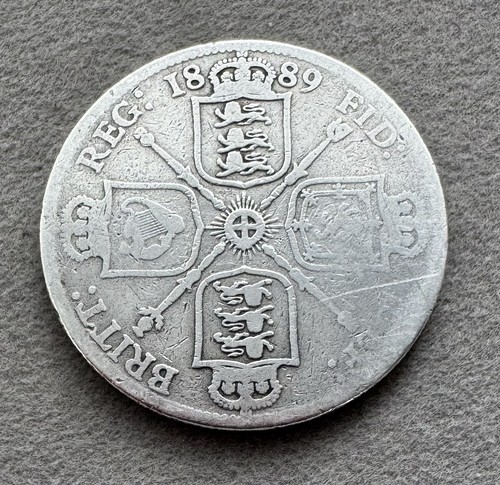 1889 one florin queen - one,