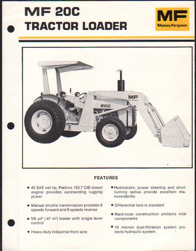 Massey ferguson 20c - "mf, 20c"