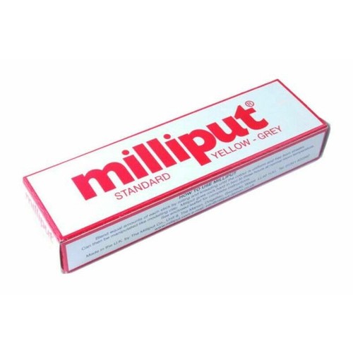 Milliput standard yellow - milliput, grey