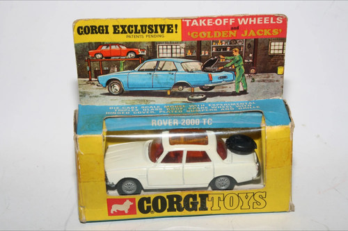 Corgi 275 rover - corgi, white