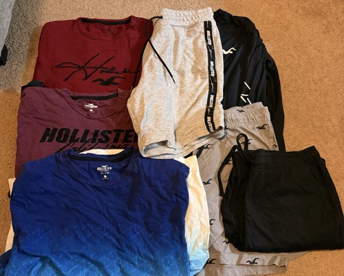 Men hollister clothing lot - men’s,