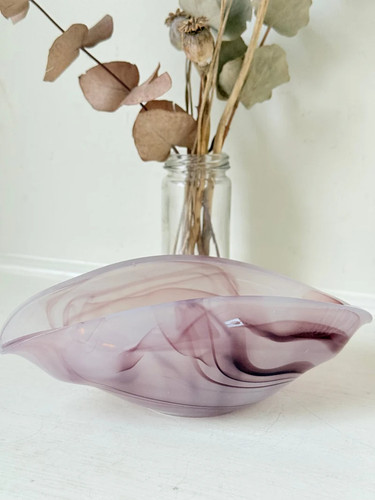 Vintage sowerby clam glass - clam,