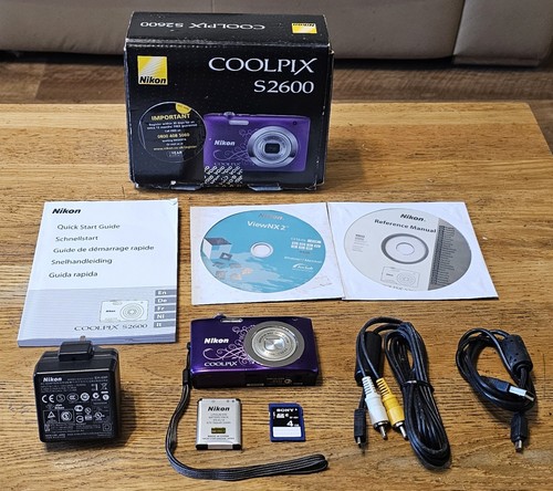 Nikon coolpix s2600 14mp - coolpix,