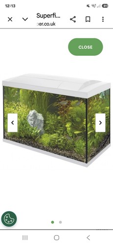 60l fish tank with heater - 60l,