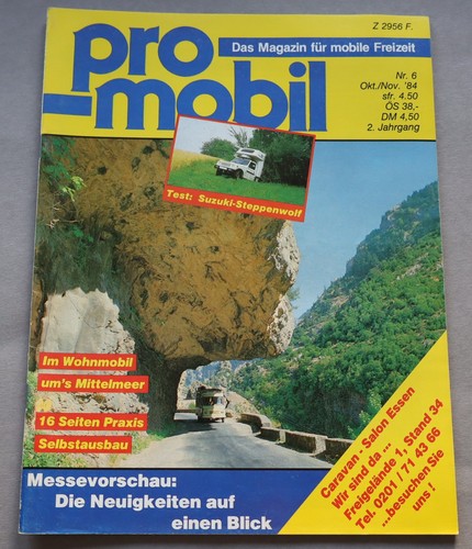 Pro mobil 1984 caravan - caravan, salon
