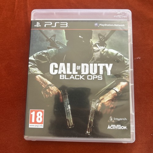 Call duty black ops - black, (sony
