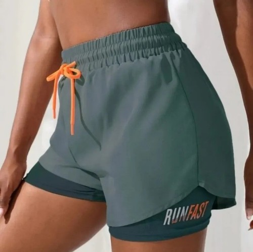 Womens yoga shorts - in, high