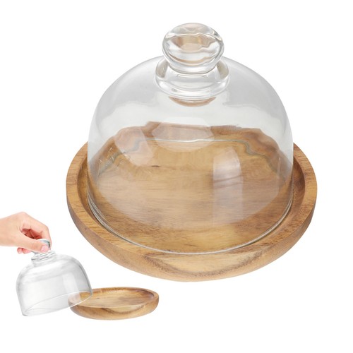 Mini wooden cake stand with - mini,