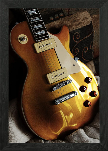 Gibson les paul framed - gibson,