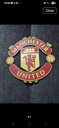 Manchester united wall plaque - manchester,