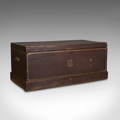 Antique merchant tool chest - antique,