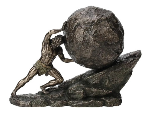Sisyphus rolling the - sisyphus,