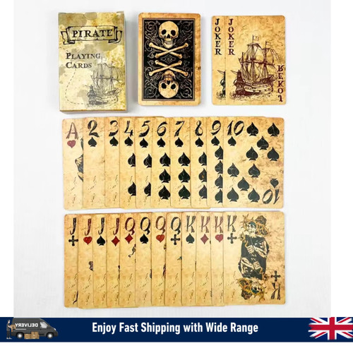 Pirate king playing cards - king,