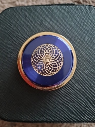 Vintage blue and gold - vintage, coloured