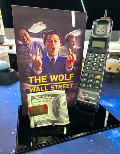 Wolf wall street display - street,