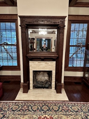 Fireplace tile victorian - tile,