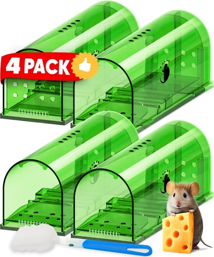 4pcs mouse trap - trap, humane