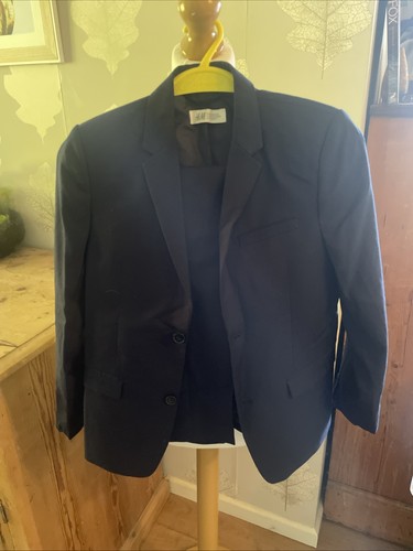 Navy boys suit 10 11 - navy,